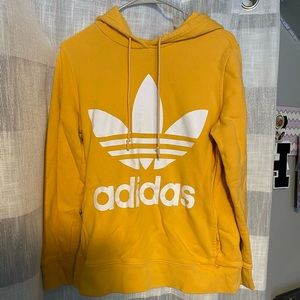 yellow adidas sweatshirt